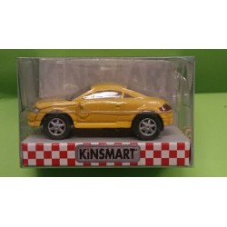 Audi TT (yellow) pullback mechanism 1/64 ca (diecast-metal) Kinsmart