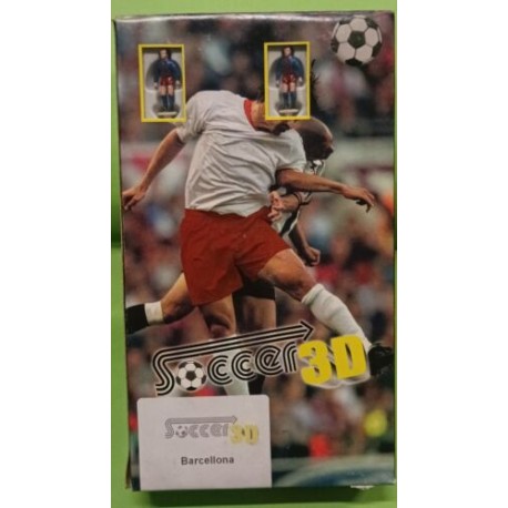 Barcelona - Soccer 3D Subbuteo Team 11 calciatori + 1 Portiere con asta