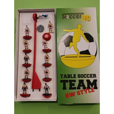 River Plate - Soccer 3D Subbuteo Team 11 Handpainted - HW