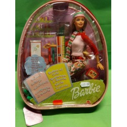 Barbie Compagna di Scuola - con zainetto ed accessori - Mattel Vintage