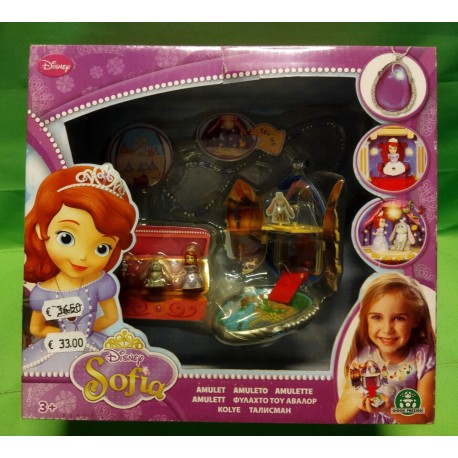 Disney Principessa Sofia - Amuleto set completo - Giochi Preziosi GP Vintage