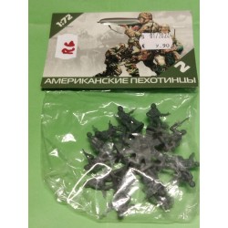 Modern US Infantry '80 - '90 Miniatures 1/72 cod.2 Plastic Fig.