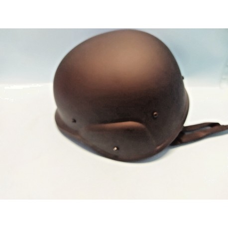 Softair Military Helmet - Black Police - misura per adulto - Materiale sintetico