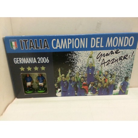 Italia Campioni del Mondo Germania 2006 Personaggi in Riproduzione di Metallo