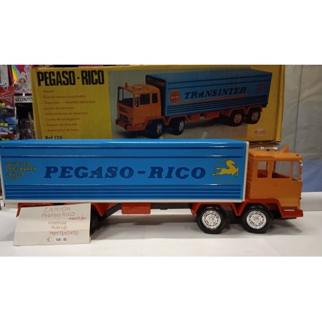 Camion Pegaso Rico Plastica e Metallo Radiocomandato Ref 120 Vintage Non testato