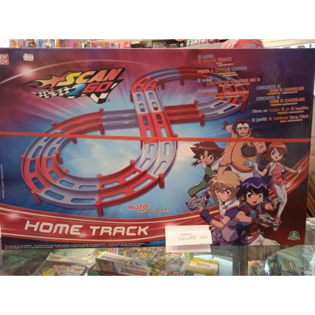 Scan 2 Go Home Track Pista a 8 a due Corsie senza auto Giochi Preziosi Vintage