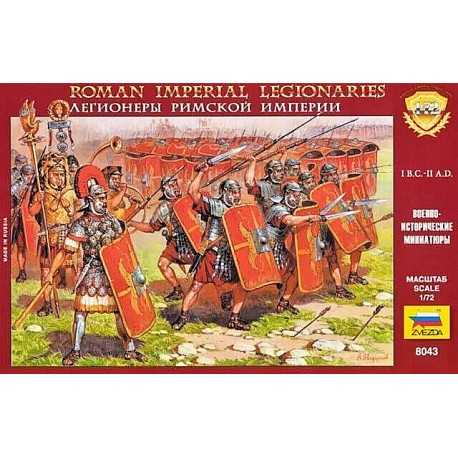 Roman Imperial Legionaires - miniatures -  Soldatini 1/72 Zvezda cod.8043