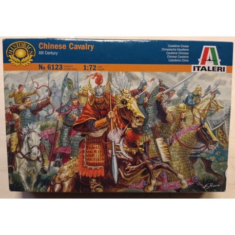 Chinese Cavalry XIII sec. Soldiers Figures 1/72 N°6123 Italeri