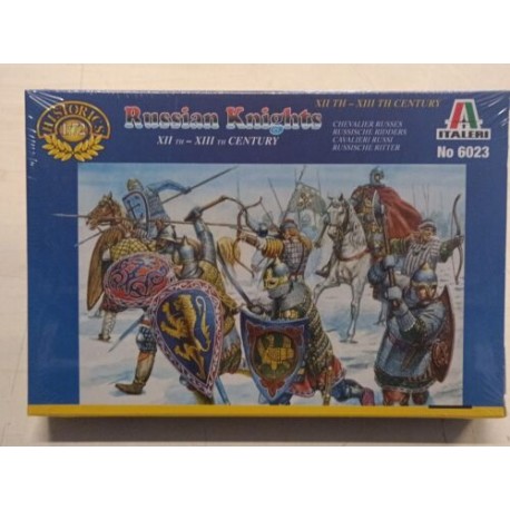 Russian Knights sec. XII-XIII Soldiers Figures 1/72 N°6023 Italeri