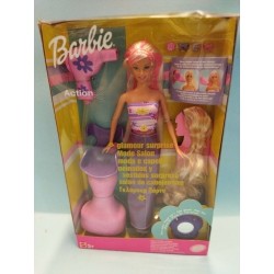 Barbie Glamour Surprise - Moda e Capelli - Bambola Mattel Nuova Vintage