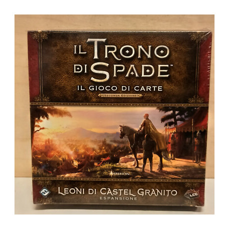 Il Trono di spade LCG 2a Edizione Italiana Leoni di Castel Granito - Espansione