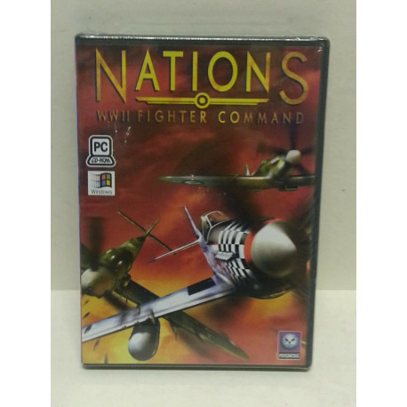 Nations WWII Fighter Command Windows XP Pc-Cd Rom Dice Computer Game