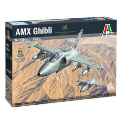 AMX Ghibli AMI - Airplane Plastic Model Kit 1/72 Italeri cod.1460