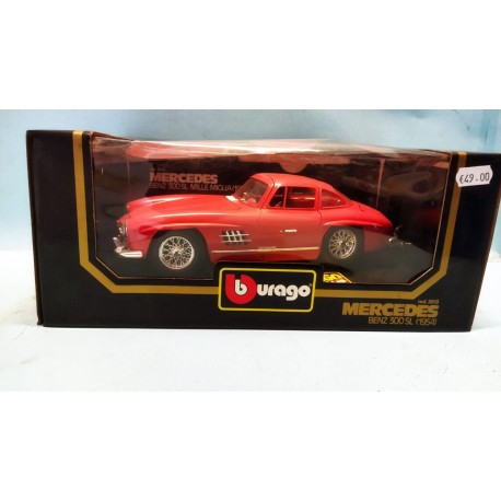 Mercedes Benz SL 1954 1/18 cod. 3015 Metal Model Bburago Burago