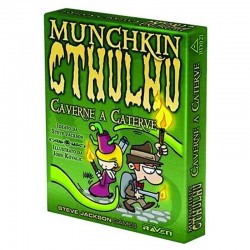 Munchkin Cthulhu Caverne Caterve Espansione Gioco in Italiano Raven