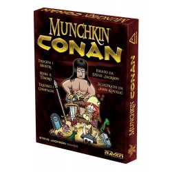 Munchkin Conan Gioco da Tavolo in Italiano Raven