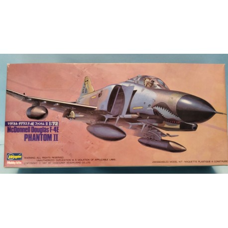 McDonnel Douglas F4E Phantom II - Plastic Model kit 1/72  Hasegawa 801