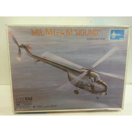 Mil Mi 4 M Hound  Plastic Model Kit 1/72 Unda 72005 