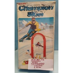 Champion Skier - Pista elettrica Sci - Vintage  CID Blue Box '80