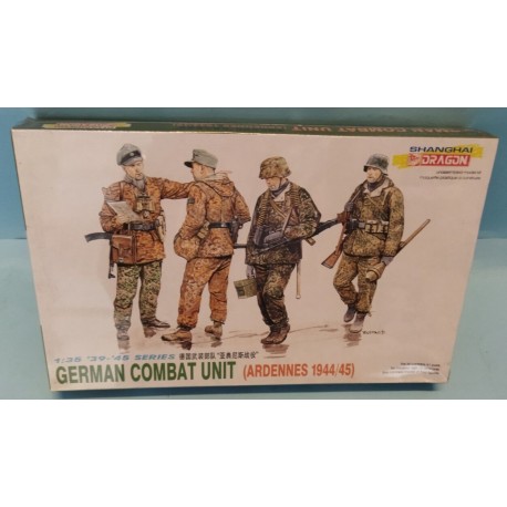 German Combat Unit Ardennes 44-45 Figures Soldiers Dragon 1/ 35 N°6002