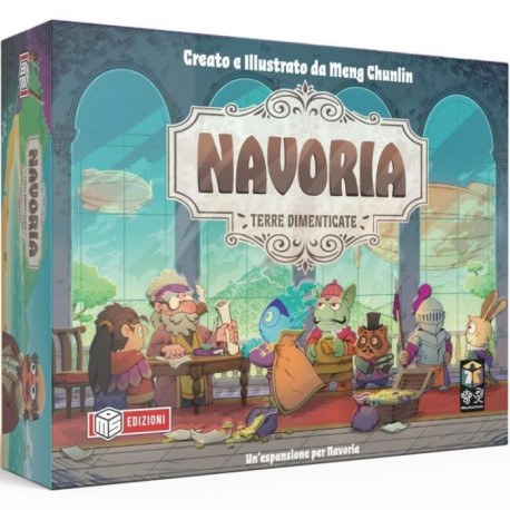 Navoria - Terre Dimenticate - esp. Gioco da Tavolo in Italiano - MS ed.