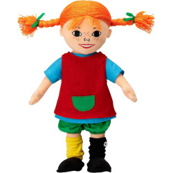 PIPPI CALZELUNGHE personaggio BAMBOLA in stoffa MICKI cm.65 NUOVA