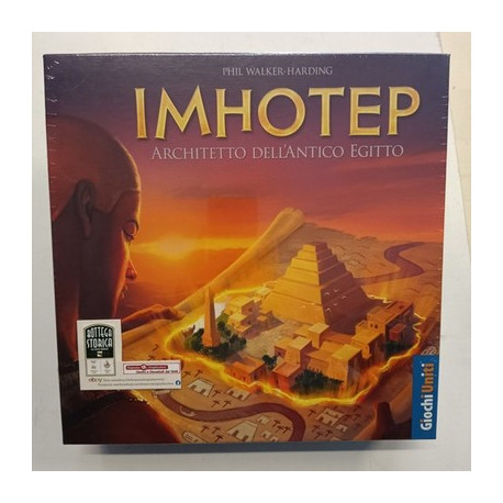 IMHOTEP Architetto dell'Antico Egitto - NUOVO - Gioco in Italiano Giochi Uniti