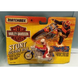 Harley Davidson Stunt Action Bike - moto - Nuovo - Vintage  '80 '90 Matchbox