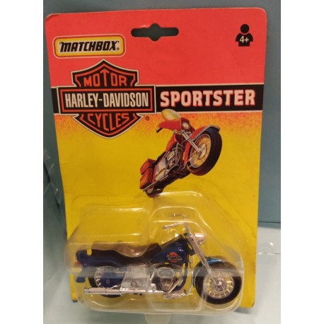 Harley Davidson Sportster Cycle - moto - Nuovo - Vintage  '80 '90 Matchbox