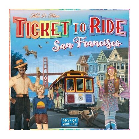 Ticket to Ride San Francisco - Gioco da Tavolo in Italiano Asmodee