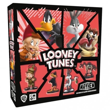 Looney Tunes Mayhem Gioco Base + Espansione in Italiano CMON Asmodee Limited