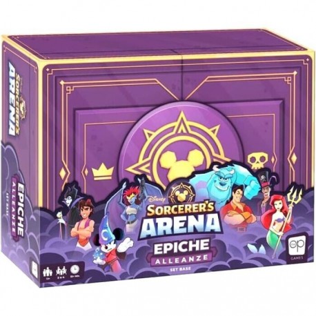 Disney - Sorcerers Arena Epiche Alleanze - gioco edizione in Italiano Asmodee