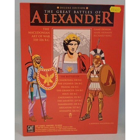 The Great Battles of Alexander Gioco in Inglese GMT Games