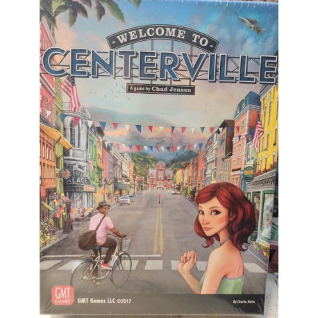 Welcome to Centerville GMT Games Boardgame Never Used