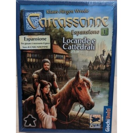 Carcassonne Locande e Cattedrali Espansione in Italiano Giochi Uniti