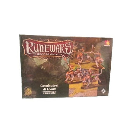 RUNEWARS: Cavalieri Elfi di Leonx - Miniature  Esp. ita (no Heroquest )