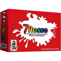 7 Rosso Vinci o sei Fuori Gioco da Tavolo in Italiano - Cranio Creations