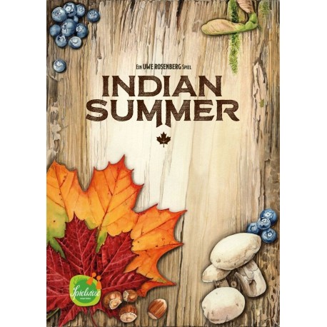 Indian Summer Uwe Rosenberg Edizione Italiana Cranio Creations Gioco da Tavolo