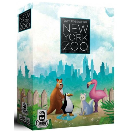 New York Zoo - Uwe Rosenberg Edizione Italiana Cranio Creations Gioco da Tavolo