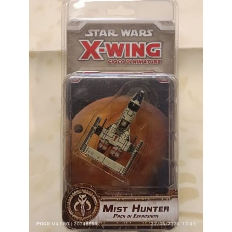 Star Wars X Wing S1 Mist Hunter Esp Astronavi Ed Italiana GU