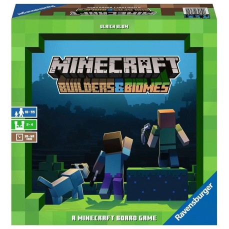 Minecraft Builders and Biomes Gioco da Tavolo in Italiano Ravensburger