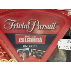 Trivial Pursuit Edizioni Celebrità Ricarica Gioco da Tavolo in Italiano Parker