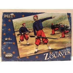 Zouaves ACW - 8004 HAT - Plastic figures 1/72 Soldatini 48 pcs.