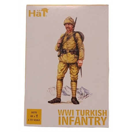 WWI Turkish Infantry Figures Soldiers  1/72 Cod 8070 Hat Soldatini