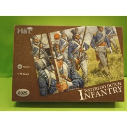 Waterloo Dutch Infantry Soldatini Scala 1/72 N 8025 Hat Nuovo