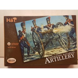 Napoleonic Bavarian Artillery 24 Figures Soldatini 1/72 Hat N°8038