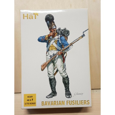 Bavarian Fusiliers 48 Figures Soldiers Hat 1/72 N°8169 Soldatini