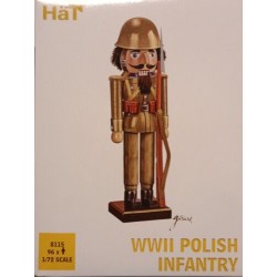 POLISH INFANTRY WWII Figures Soldiers  1/72 Cod.8115 Hat SOLDATINI