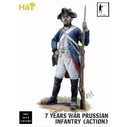 Prussian Infantry in Action 7 Years War 8281 plastic figures 1:72 Hat Soldatini