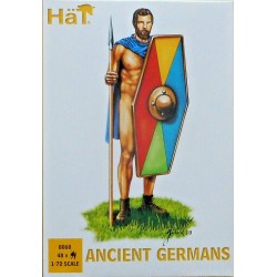 Ancients Germans 48 Pieces Soldiers PlasticFigures 1/72 Hat  N°8068